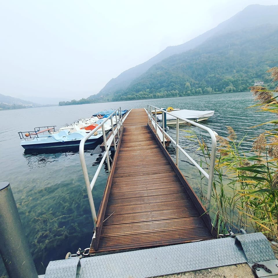 Natural landscape, Lake view