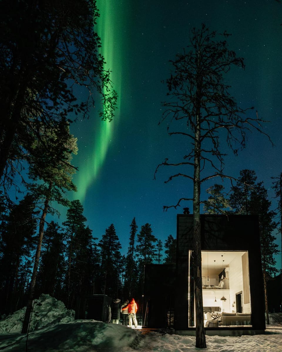 Property building, Night, Natural landscape