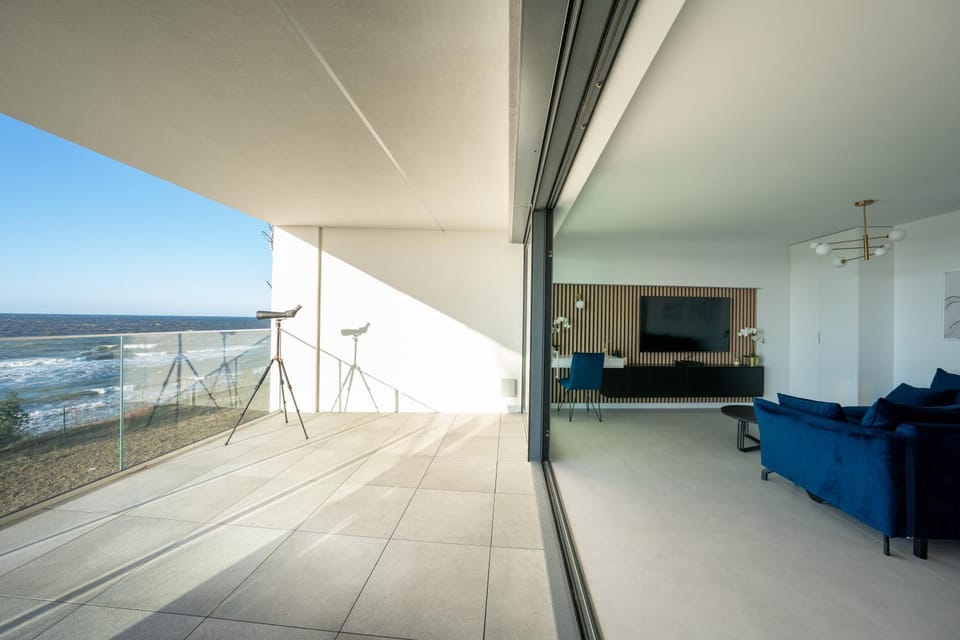 Balcony/Terrace, Living room, Sea view