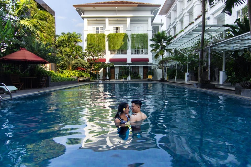 Pool view, Swimming pool