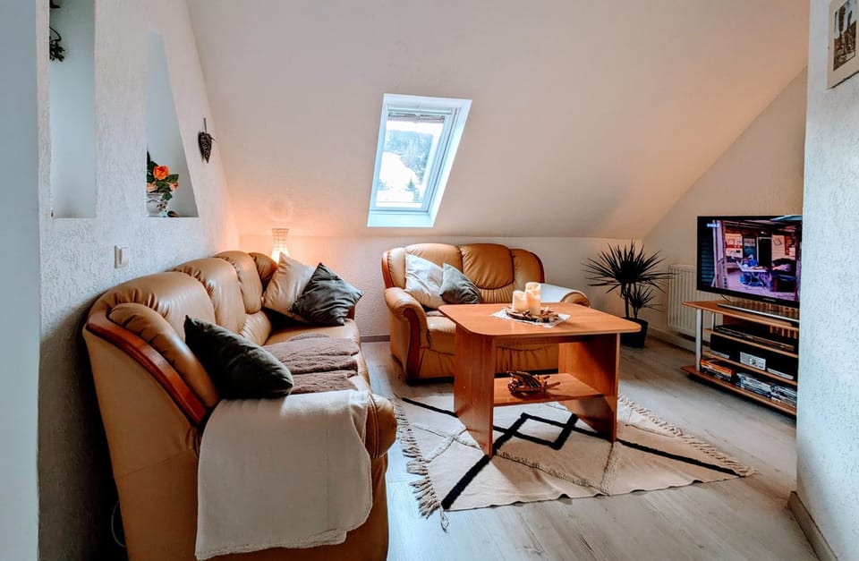 Waldblickwohnung mit schöner Terrasse und Kamin&Sauna Apartment in Sächsische Schweiz-Osterzgebirge