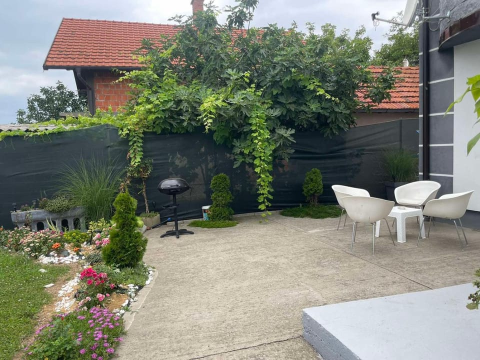 Patio, Garden view, Swimming pool
