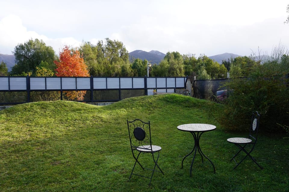 Natural landscape, Garden, Mountain view