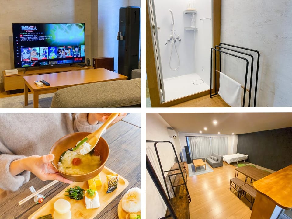Bathroom, Living room, Bedroom, Breakfast, room service, room service