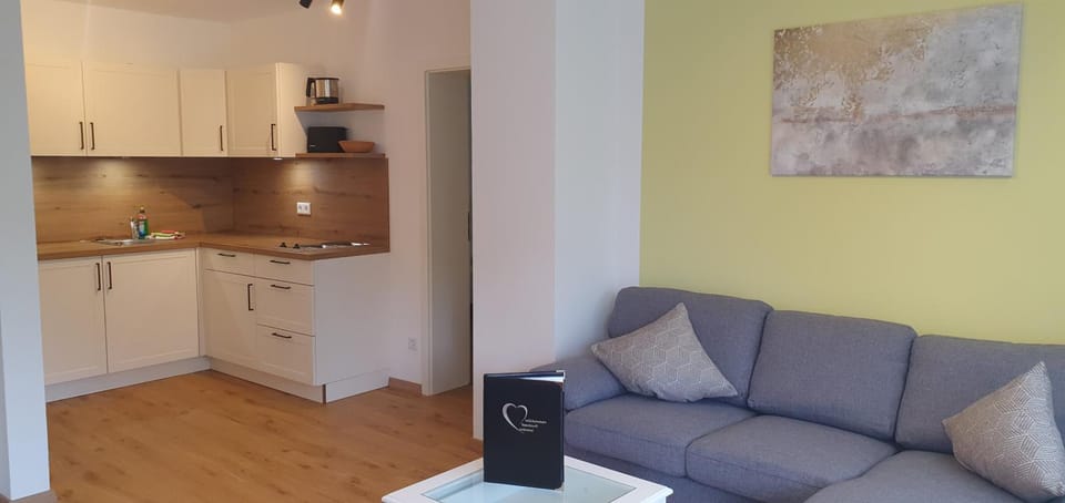 Kitchen or kitchenette, Living room