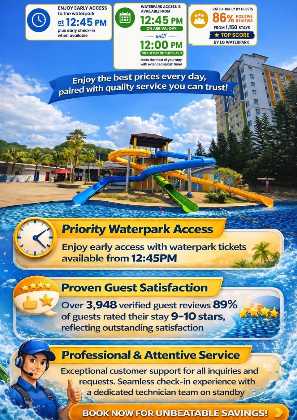 Communal lounge/ TV room, Day, Aqua park, Evening entertainment, Text overlay, Pool view, Swimming pool