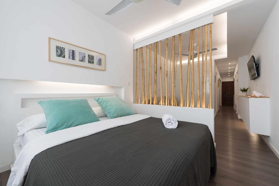 Bed, TV and multimedia, Photo of the whole room