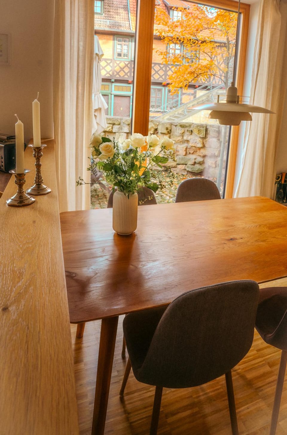 Dining area, Garden view