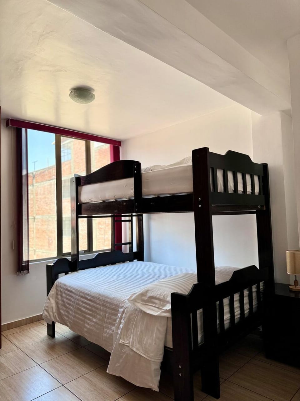 Photo of the whole room, Bedroom, bunk bed