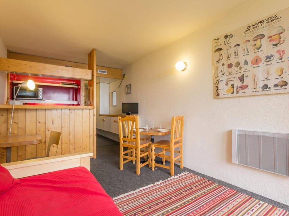 Studio cabine pour 5 pers, balcon, Les Arcs 2000 - FR-1-346-443 Cabin in Bourg-Saint-Maurice