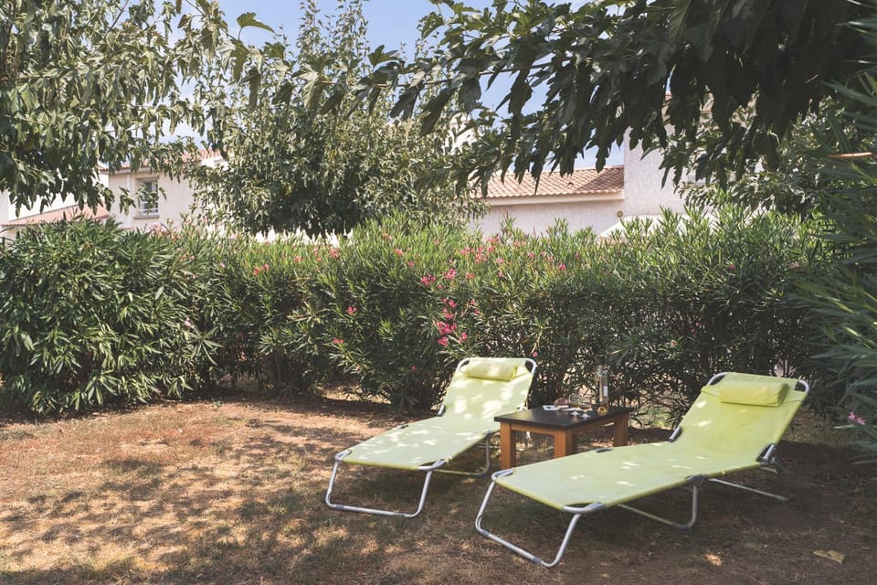 Garden, sunbed