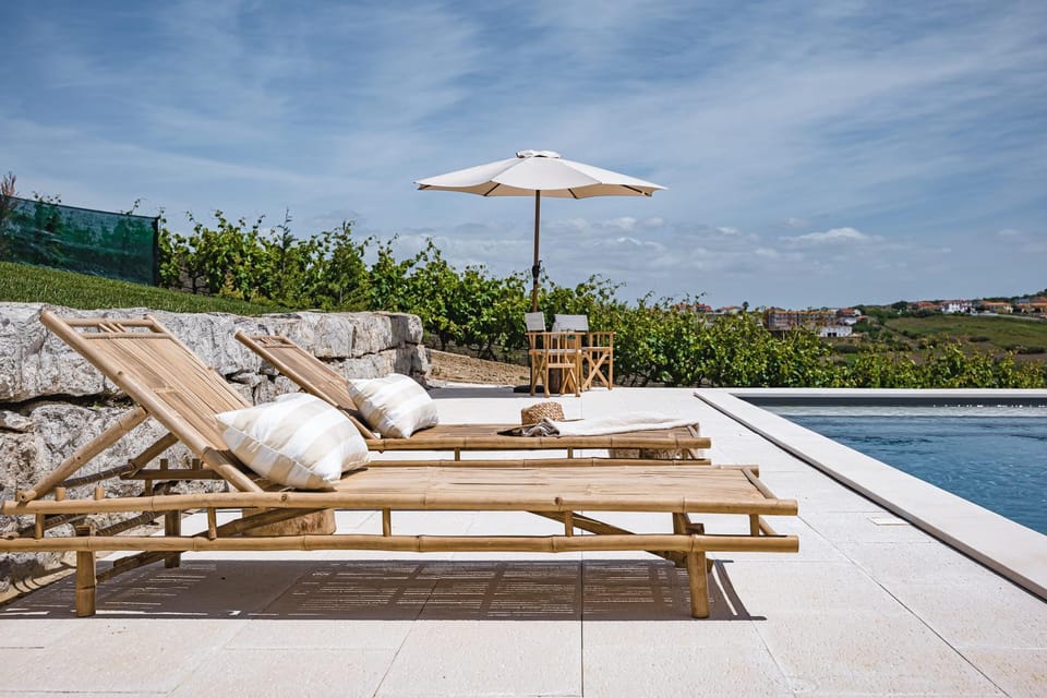 Natural landscape, Pool view, Swimming pool, sunbed