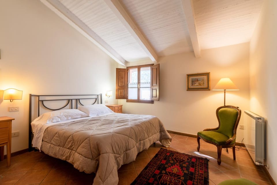 Property building, Living room, Bedroom