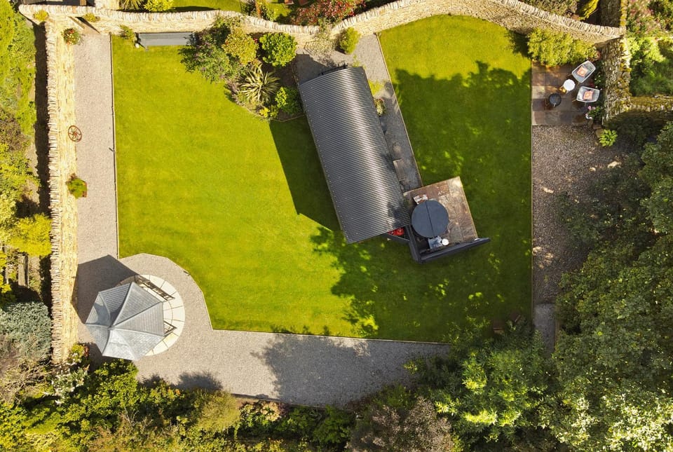 Bird's eye view, Garden, Garden view