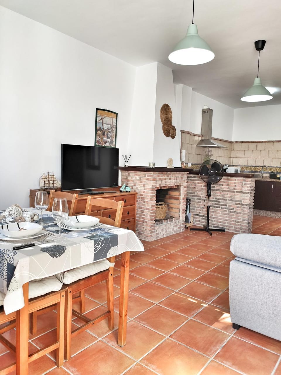 Living room, Dining area