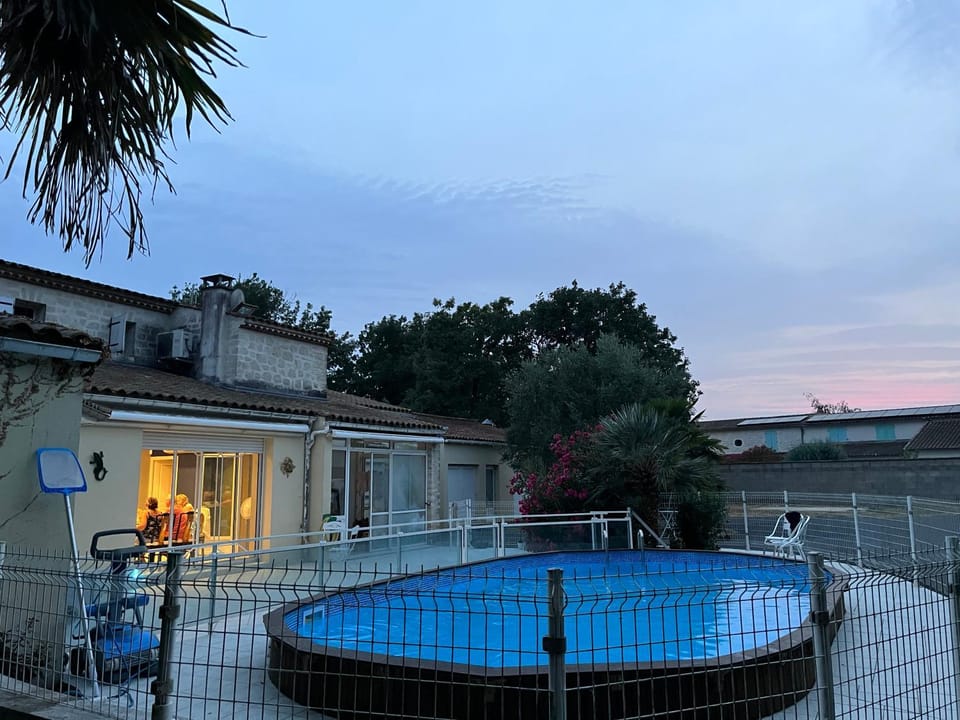 Day, Natural landscape, Pool view