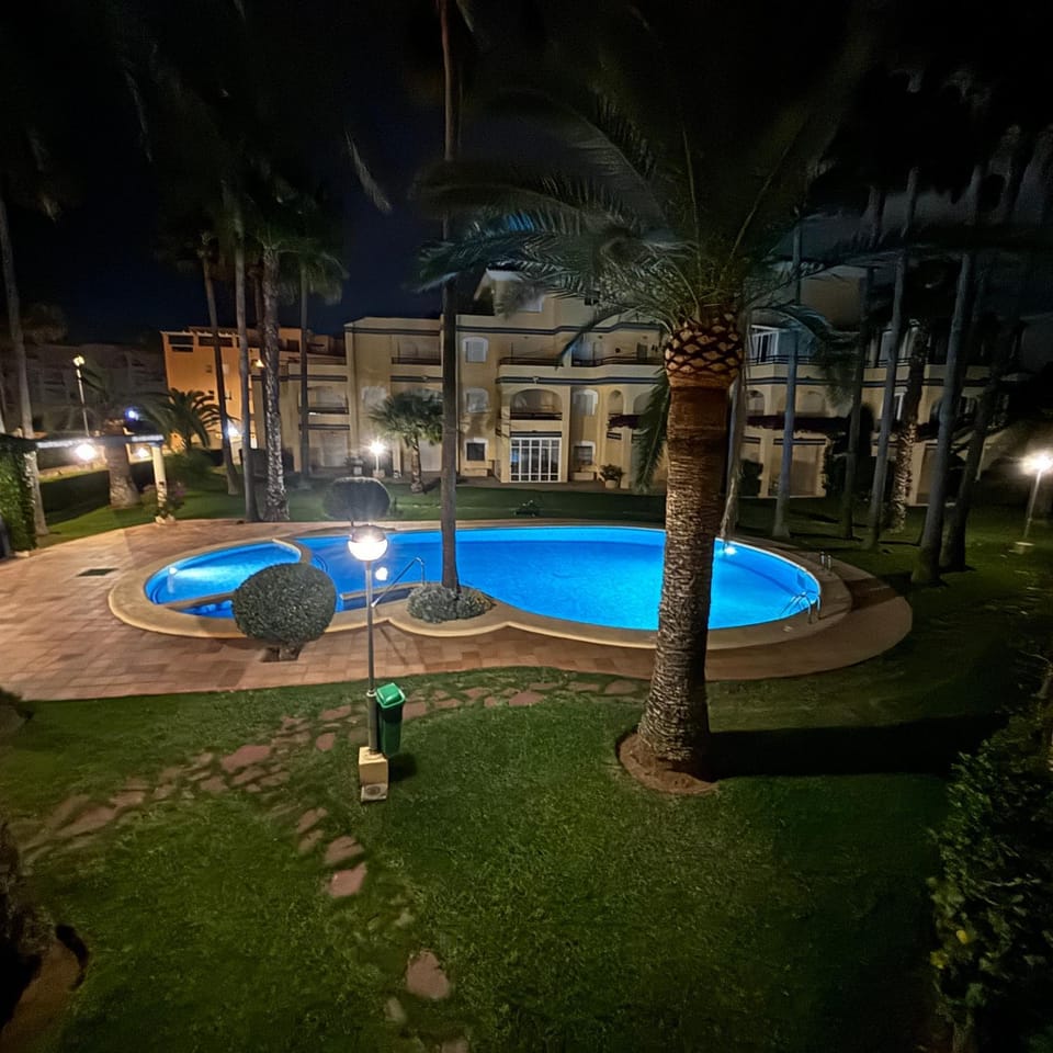 Property building, Patio, Swimming pool