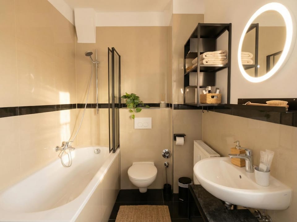 Shower, Toilet, Bathroom, Bath