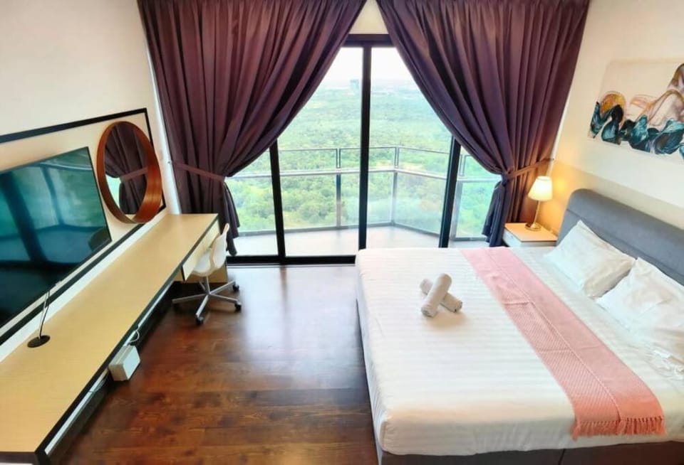 Almas Suite바다 전망 무지 100mbps 넷플릭스스텔라 국제학교까지 도보 2분 Apartment in Johor