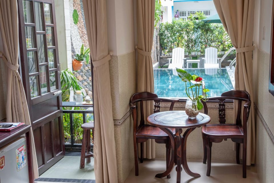 Living room, City view, Garden view, Pool view, Street view, Swimming pool