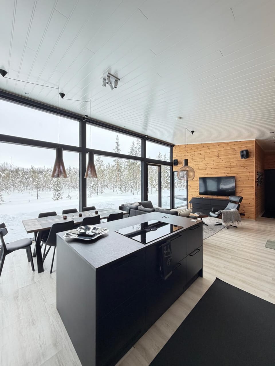 Modern Villa JoenPolku Ruka With jacuzzi, sauna and scenic views Villa in Lapland