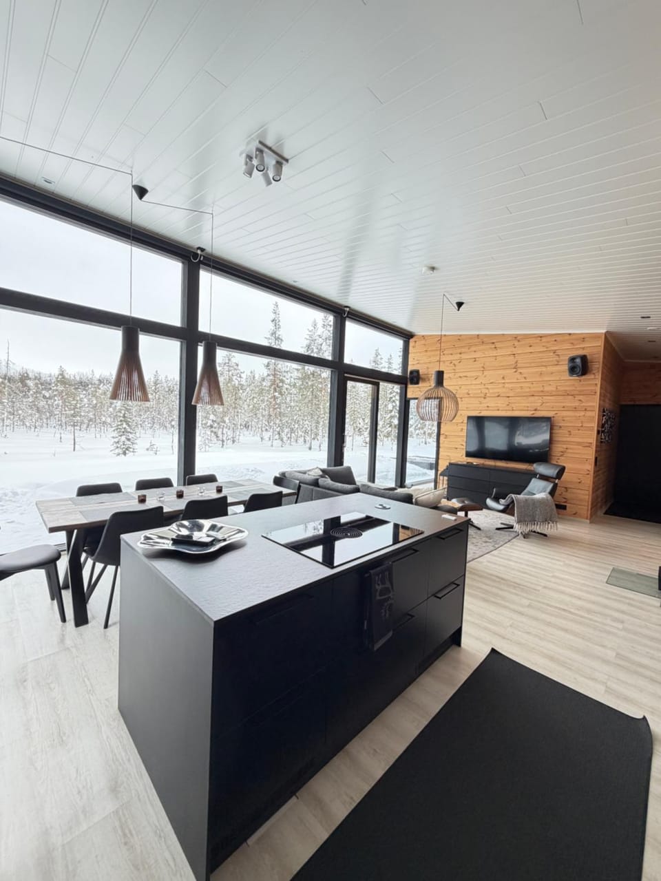 Modern Villa JoenPolku Ruka With jacuzzi, sauna and scenic views Villa in Lapland