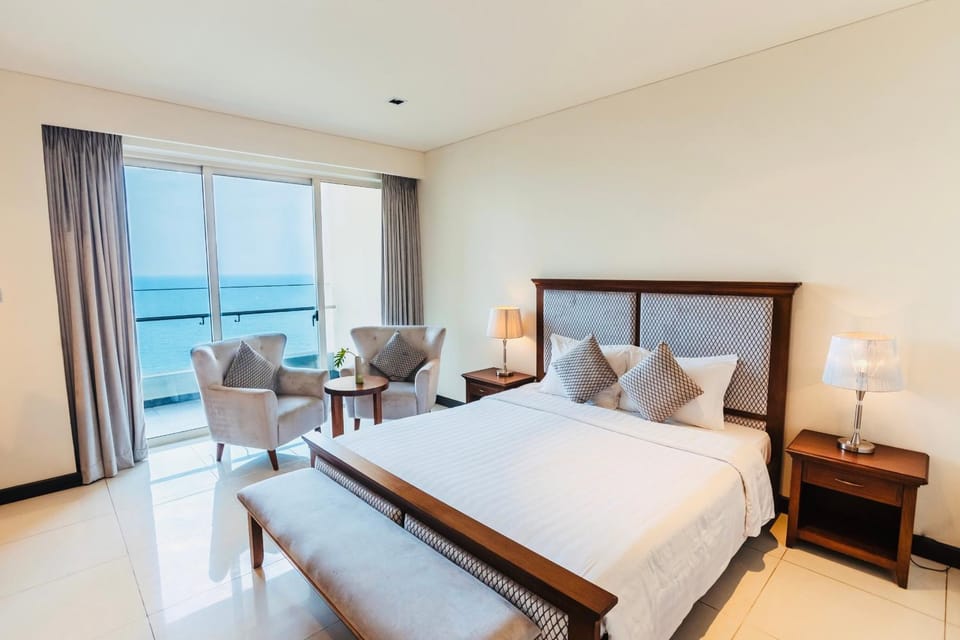 View (from property/room), Bedroom, Sea view