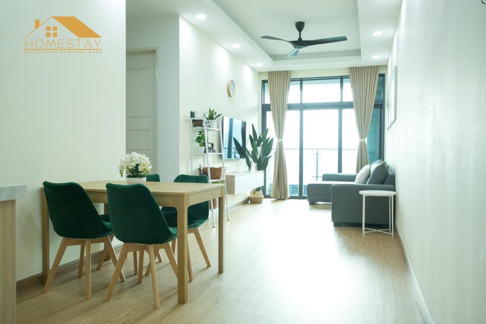 Living room, air conditioner