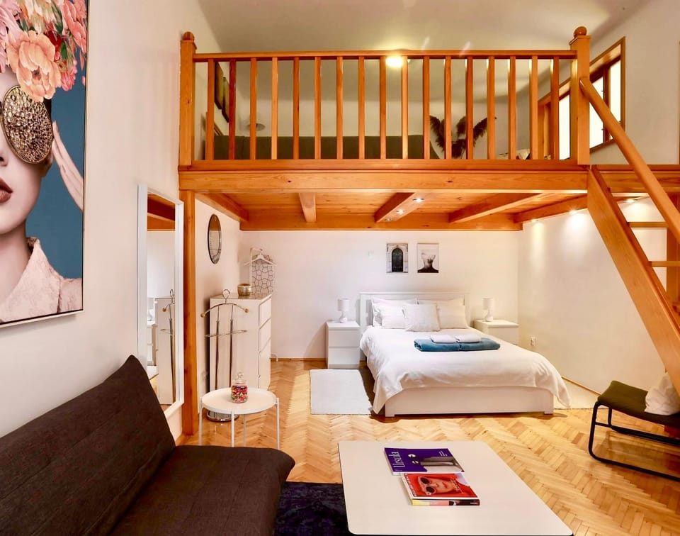 Living room, Bedroom