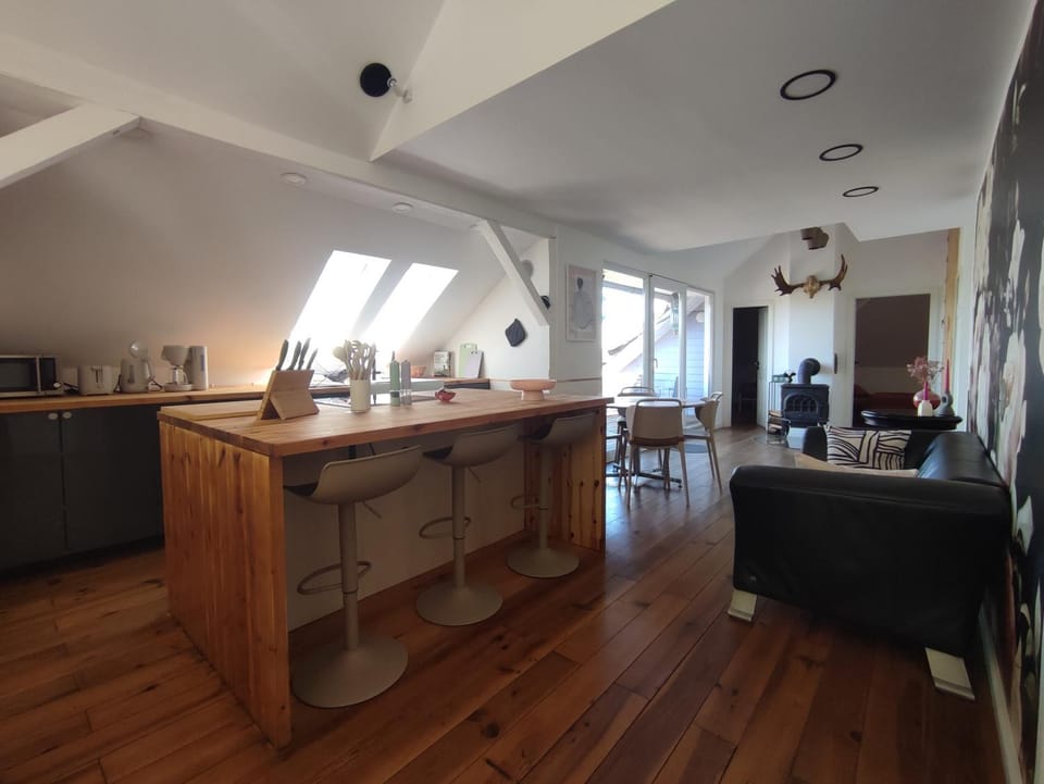Kitchen or kitchenette, Dining area