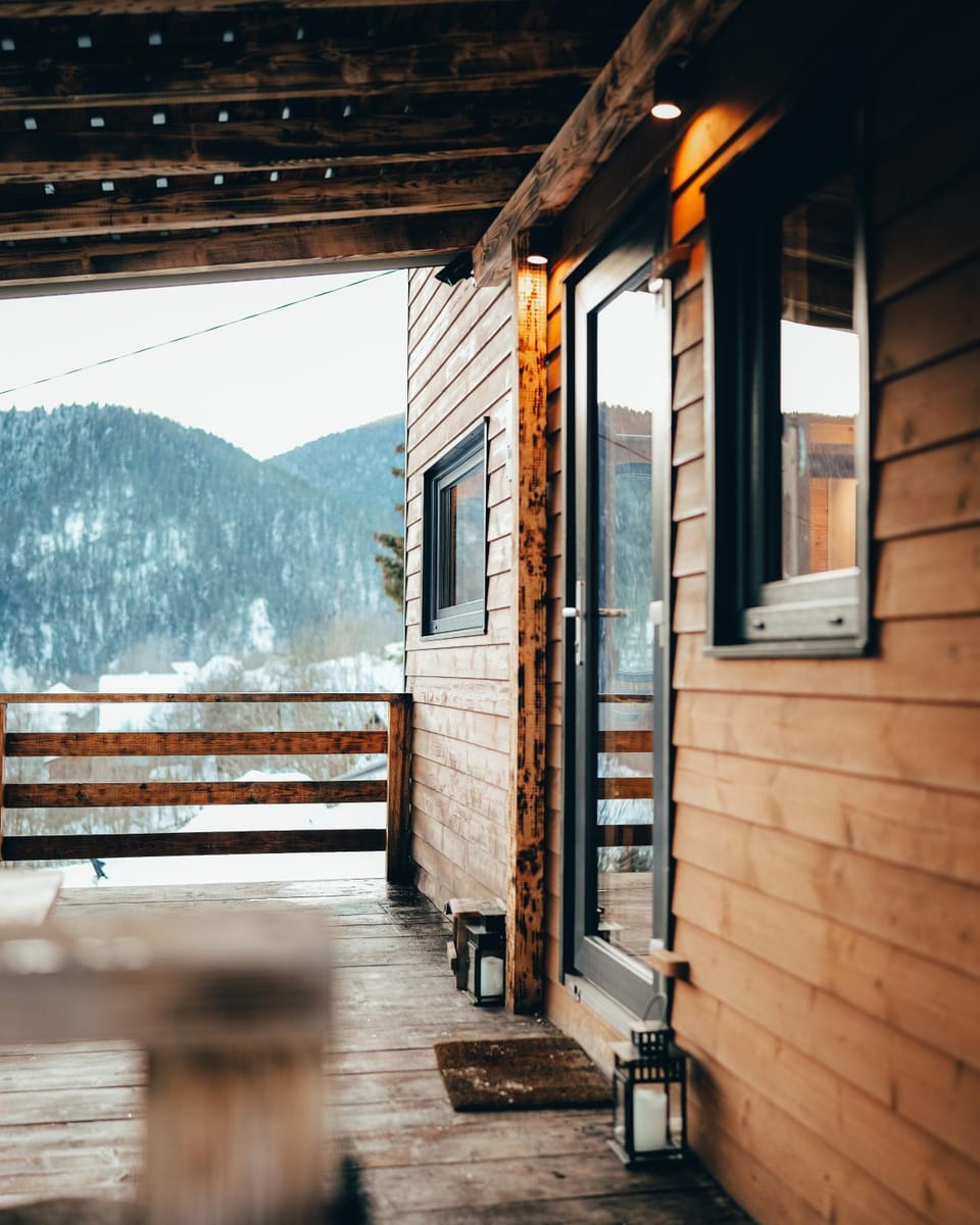 Natural landscape, Balcony/Terrace, Mountain view