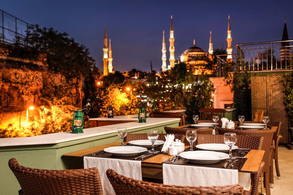 Restaurant/places to eat, Balcony/Terrace, Sunset