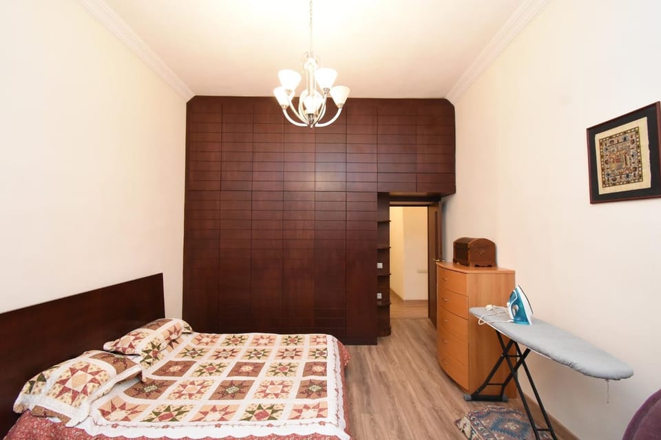 Bed, Bedroom, hair dresser, wardrobe