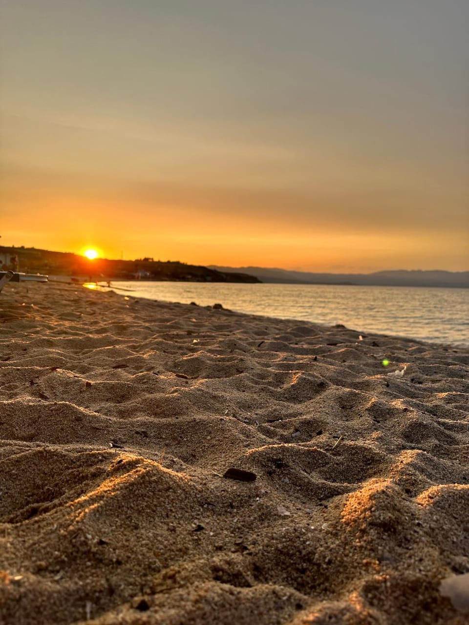 Natural landscape, Beach, Beach, Sea view, Sunset