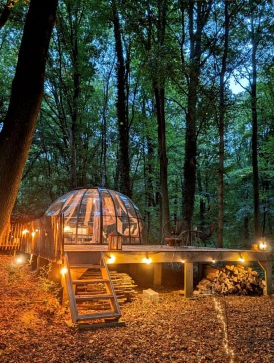 Le Dôme de Namur - Une nuit insolite dans les bois Campground/ 
RV Resort in Belgium