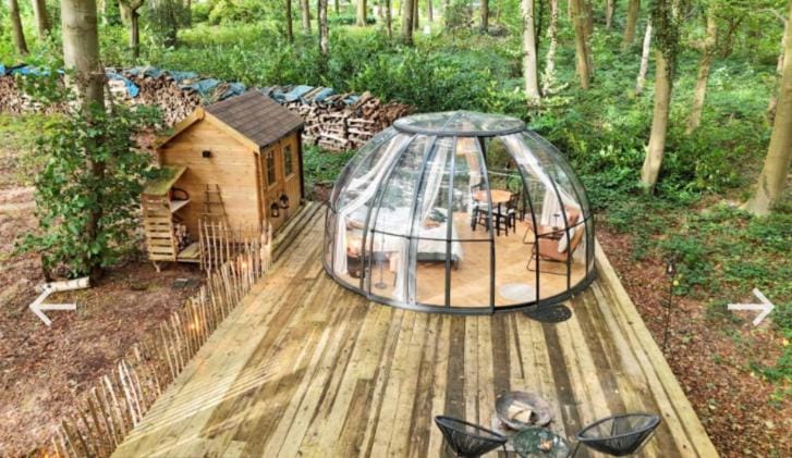 Le Dôme de Namur - Une nuit insolite dans les bois Campground/ 
RV Resort in Belgium