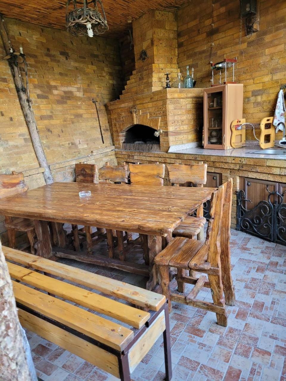Patio, BBQ facilities, Dining area