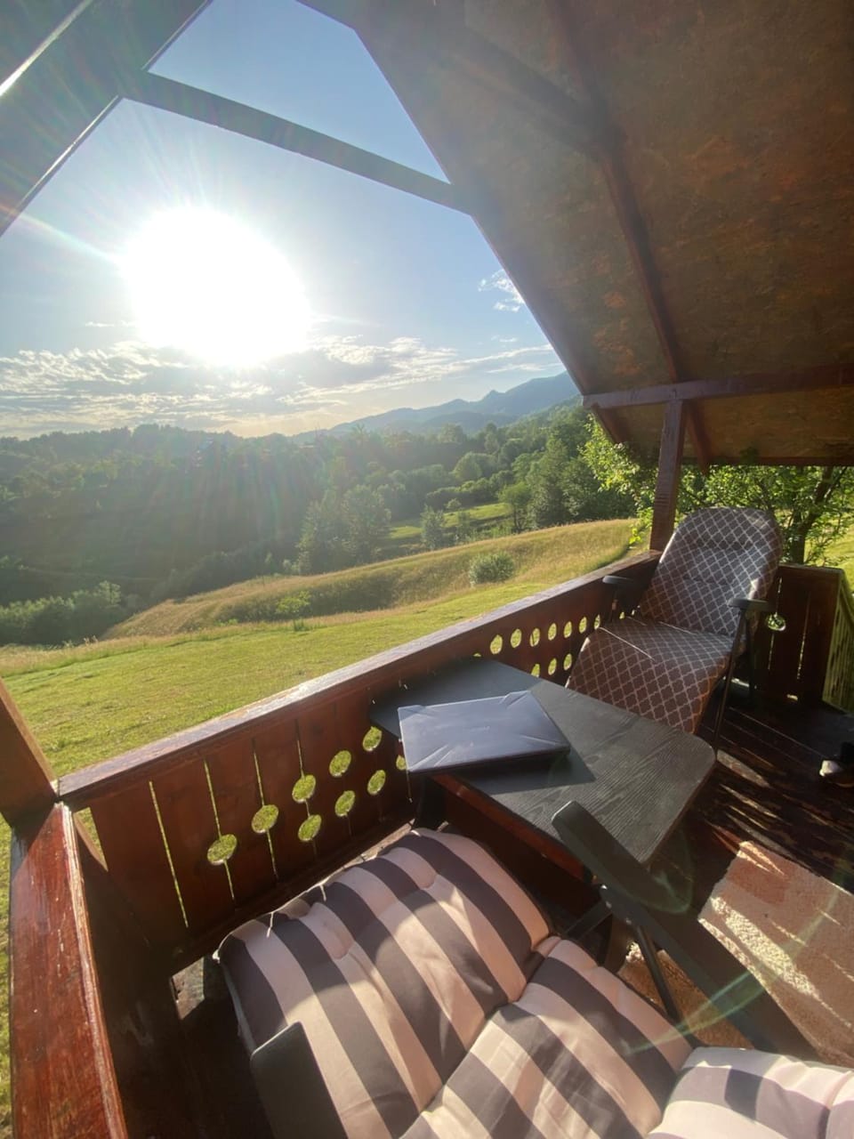 Balcony/Terrace, Mountain view, sunbed