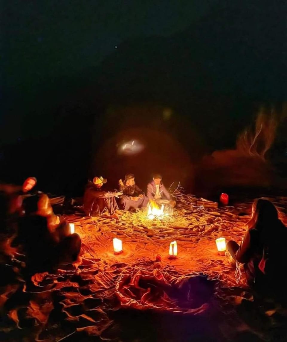 Night, People, Natural landscape, group of guests