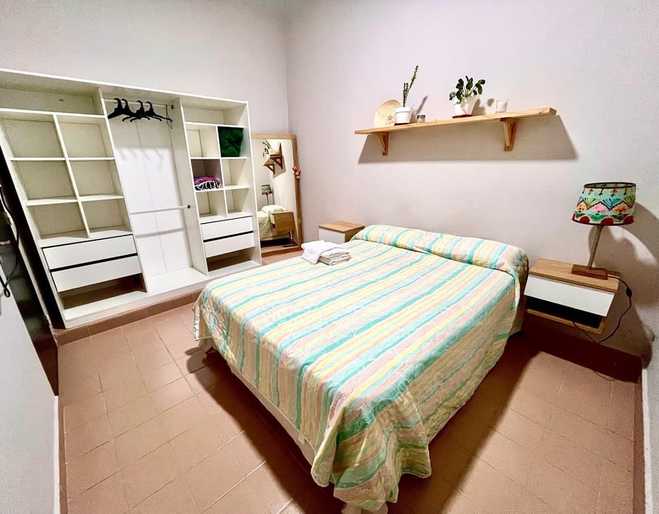 Bed, Photo of the whole room, Bedroom, wardrobe