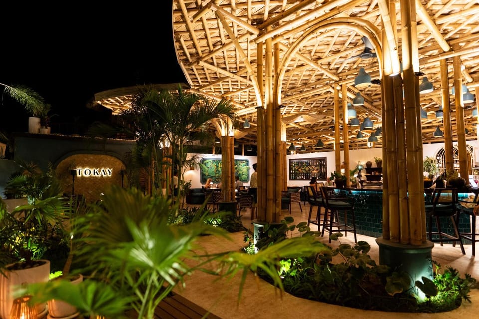 Restaurant/places to eat, Garden, Lounge or bar
