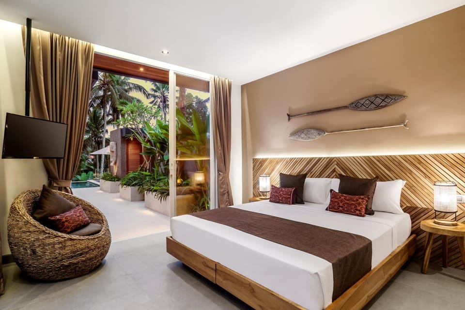 Bed, TV and multimedia, View (from property/room), Bedroom, internet, air conditioner