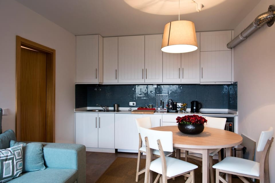 Kitchen or kitchenette, Dining area
