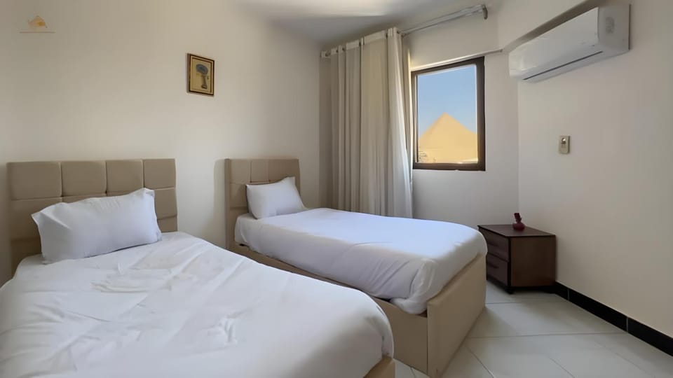 Bed, View (from property/room), Bedroom, air conditioner