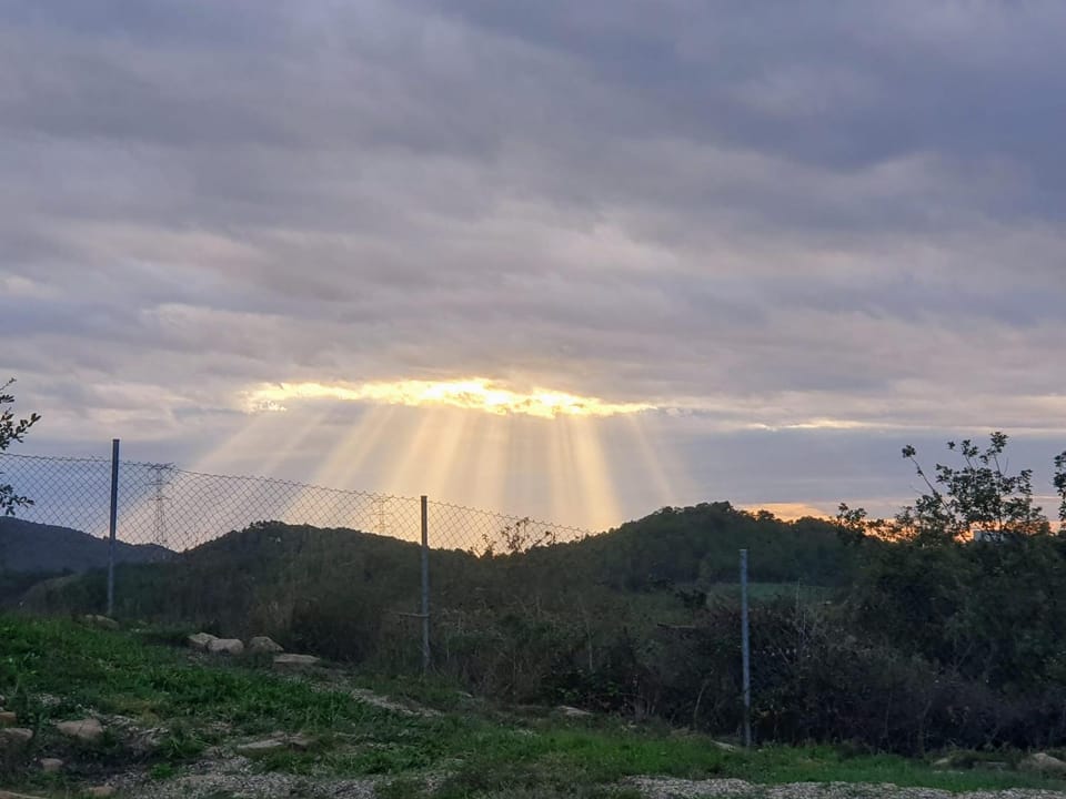 Off site, Hiking, Hiking, Autumn, Mountain view, Sunset
