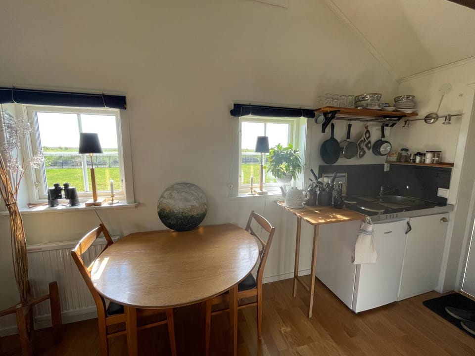 Kitchen or kitchenette, Photo of the whole room, Sea view