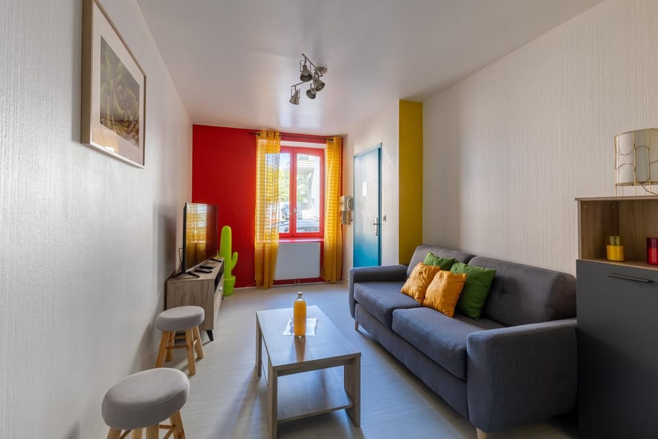 L'appart K-OULEUR- Wifi Fibre-Checkin auto- 2 pers Apartment in Le Mans