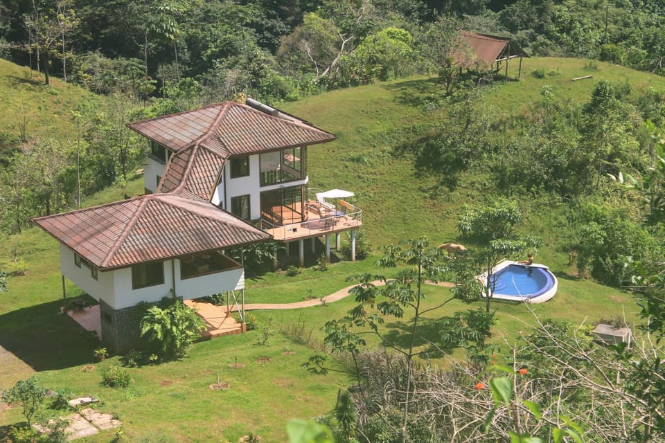 Property building, Garden, Garden view, Swimming pool
