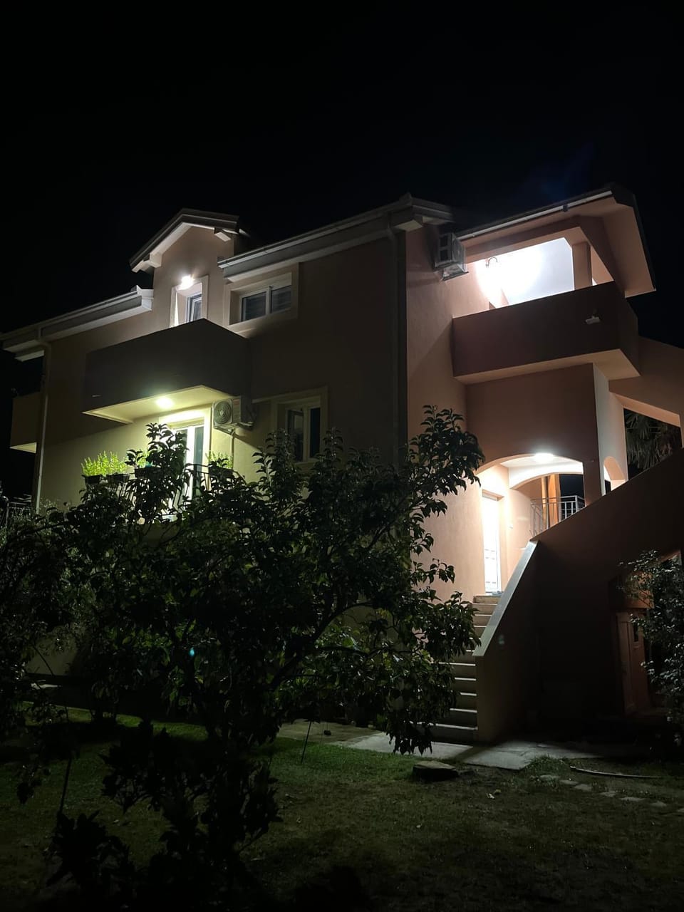 Property building, Garden