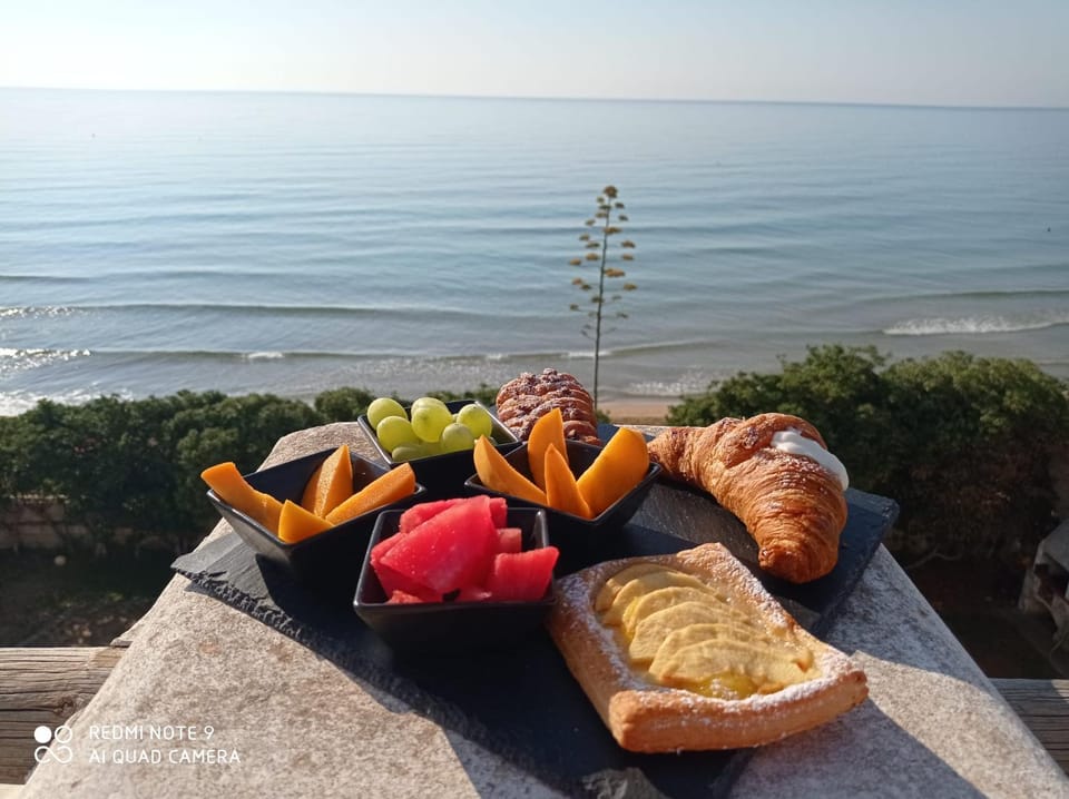 Food and drinks, Beach, Food, Sea view, Breakfast